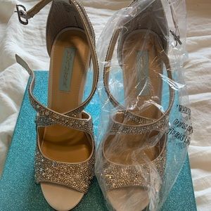 Betsey Johnson bridal shoes